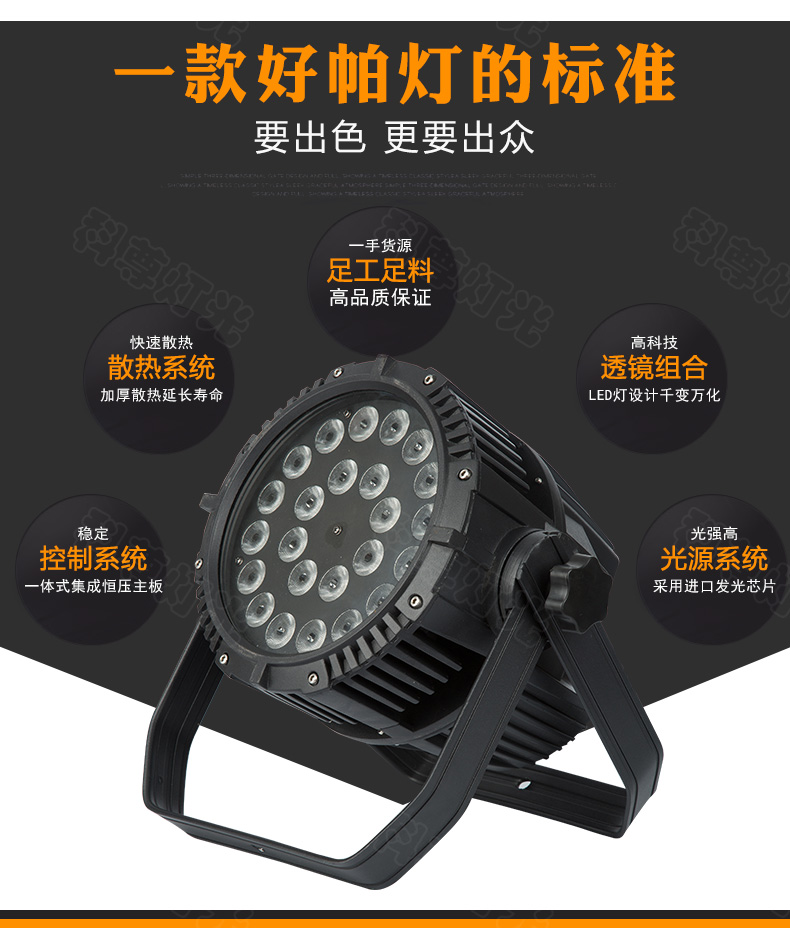 24顆防水帕燈