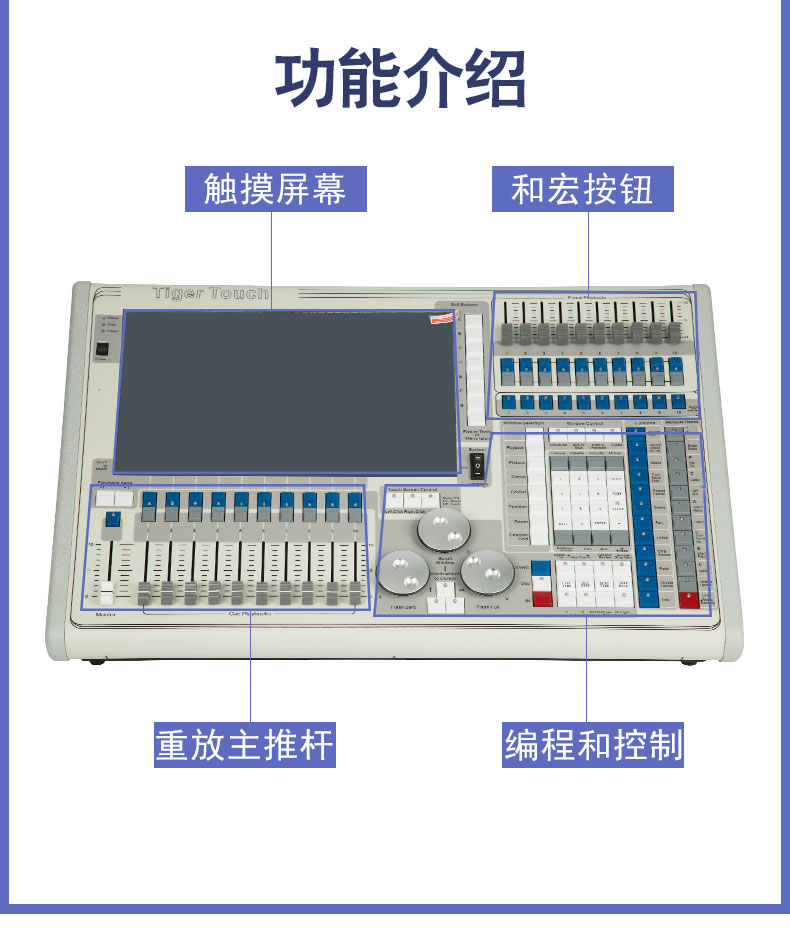 老虎控臺  KZ-LK4096