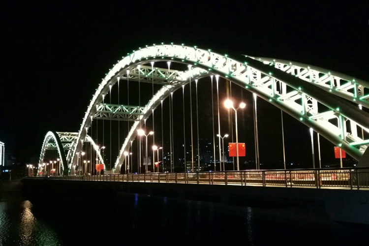 杭州嵊州大橋夜景