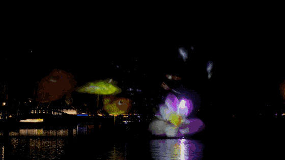 辭舊迎新，不一樣的年味，不一樣的燈光秀
