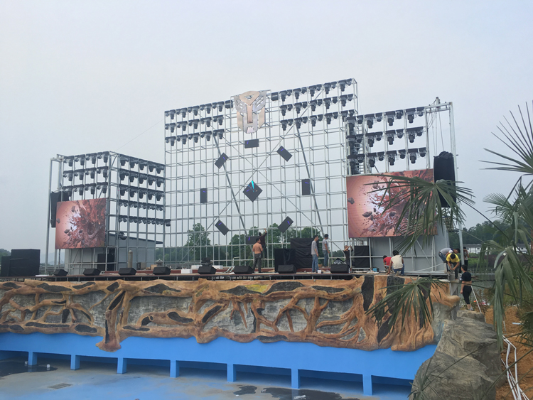 科尊舞臺燈光廠家文旅景觀亮化工程案例展示