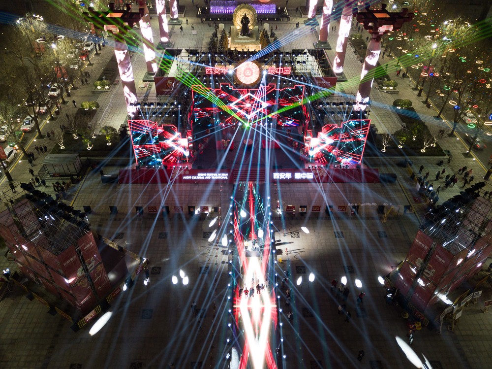 文旅景觀亮化為古城增添動力，西安